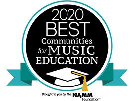 the Best Communities for Music Education logo 